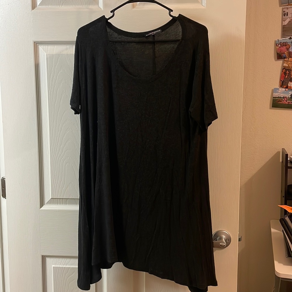 Brandy Melville scoop neck tee shirt dress